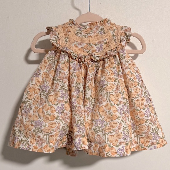 Janie and Jack Other - Janie&Jack Coral Floral dress|Size:0-3months